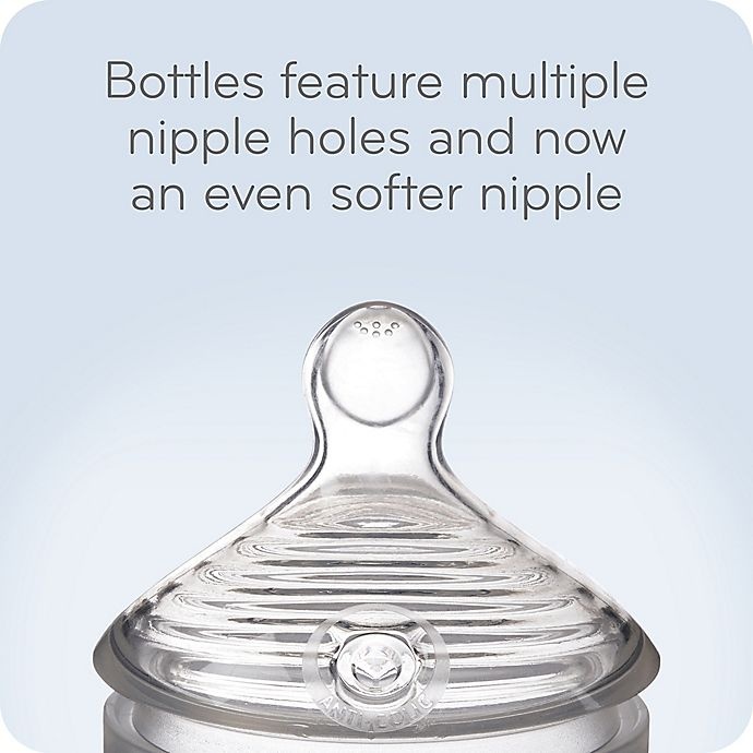 slide 4 of 14, NUK Simply Natural Bottles Gift Set - Blue, 9 ct