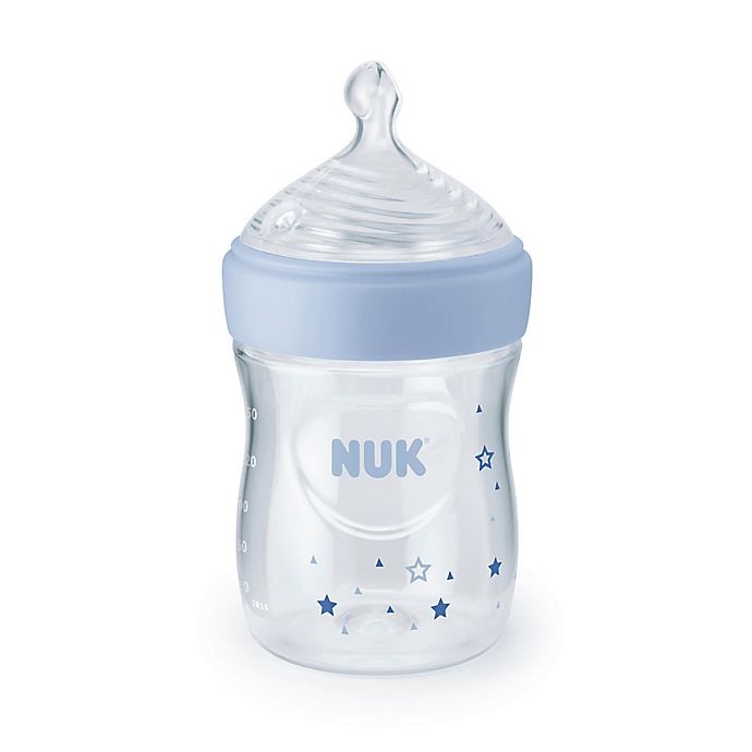 slide 9 of 14, NUK Simply Natural Bottles Gift Set - Blue, 9 ct