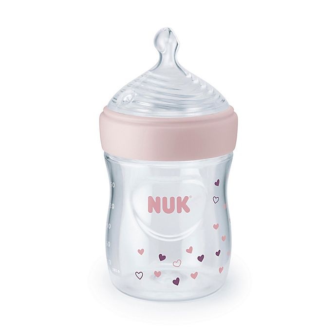 slide 13 of 14, NUK Simply Natural Bottles Gift Set - Pink, 9 ct