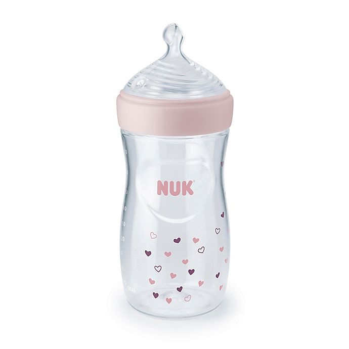 slide 14 of 14, NUK Simply Natural Bottles Gift Set - Pink, 9 ct