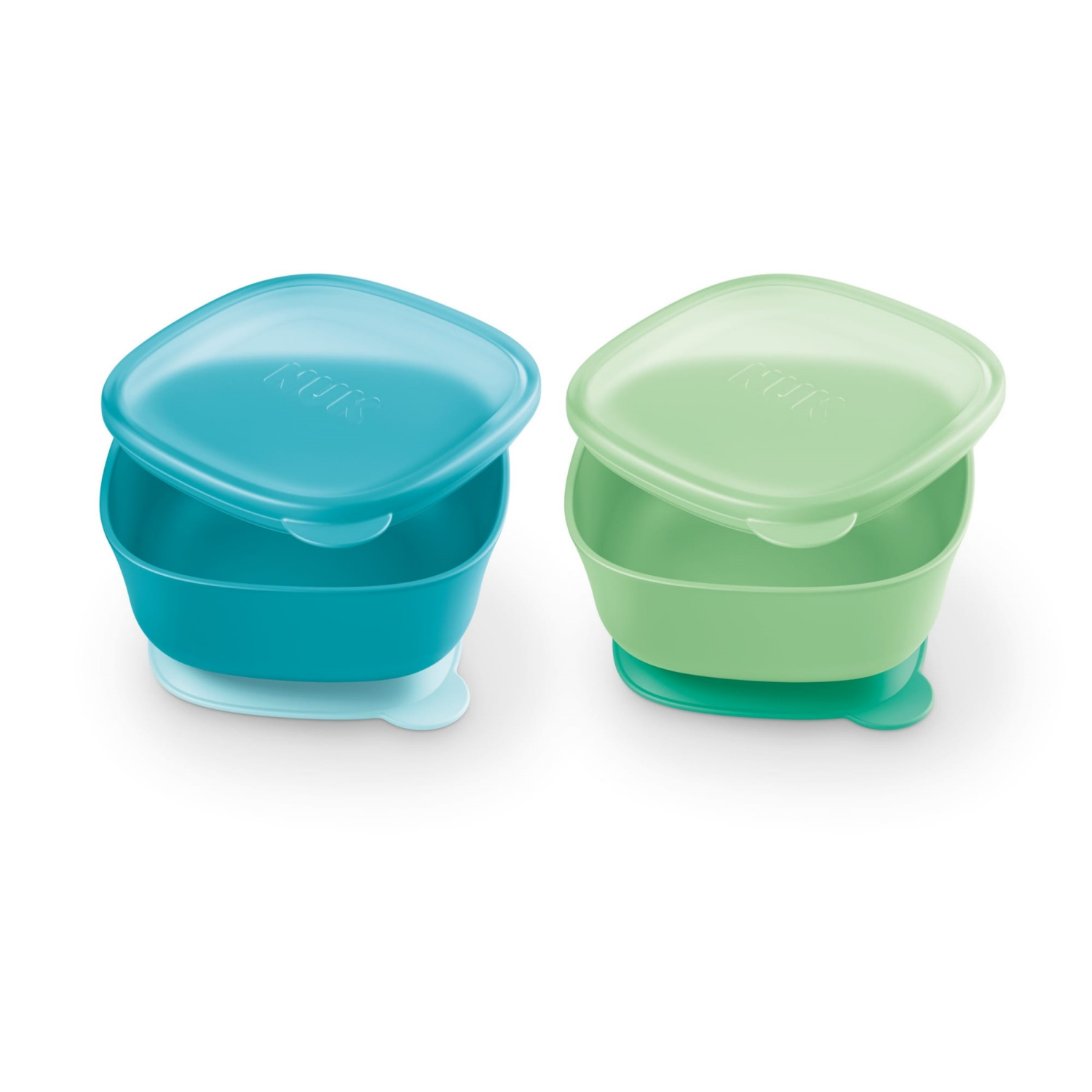 slide 1 of 2, Nuk Suction Bowls, 2 ct