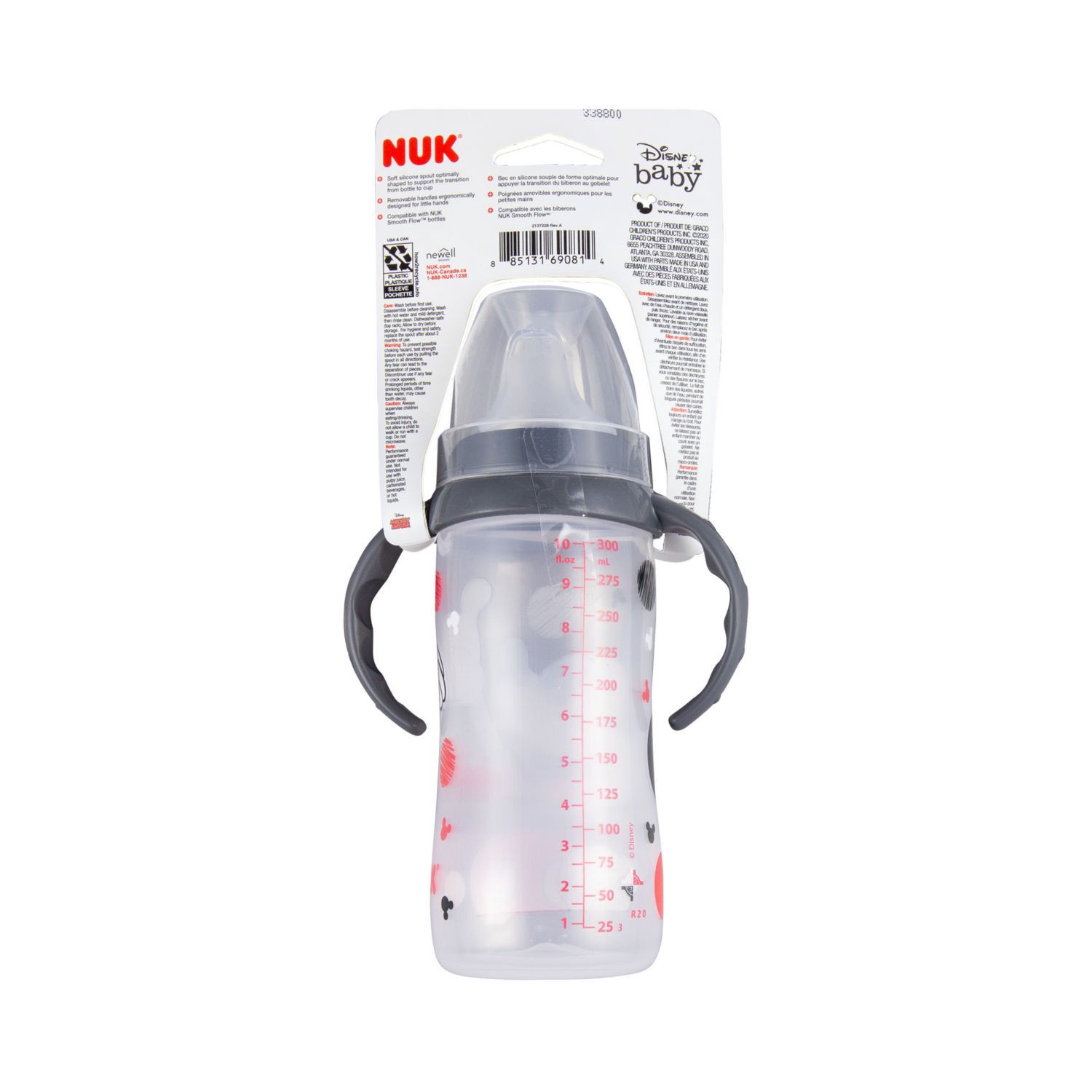 slide 2 of 3, Nuk Mickey Mouse Cup 10Z, 1 ct