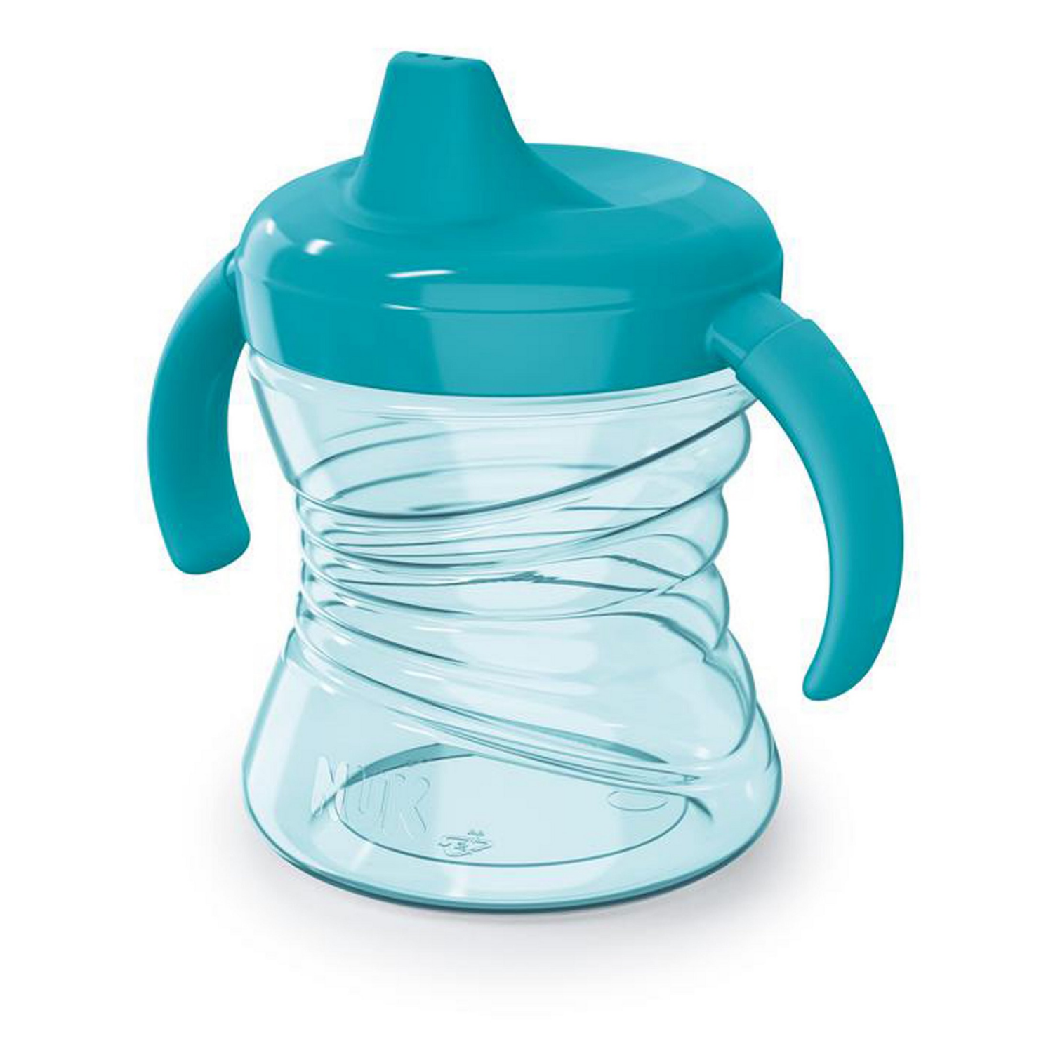 slide 1 of 4, NUK Fun Grips 7 Ounce Soft Spout Trainer Cup 1 ea, 1 ct