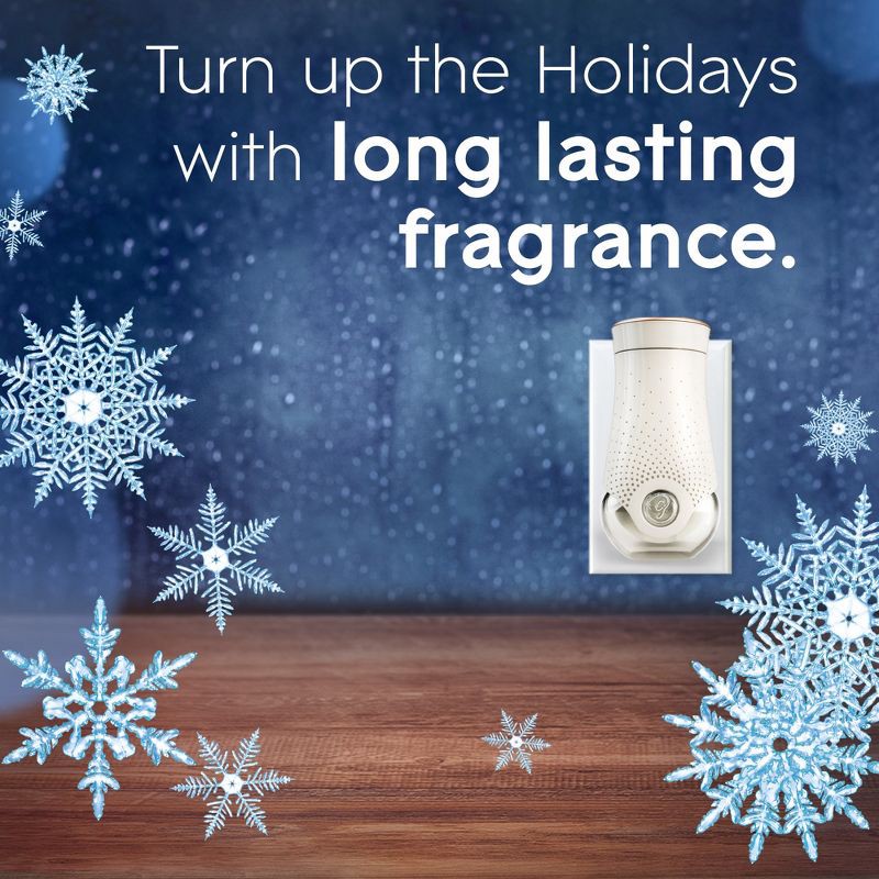 slide 4 of 16, Glade PlugIns Scented Oil Air Freshener - Starlight & Snowflakes Refill - 3.35oz/5pk, 5 ct; 3.35 oz