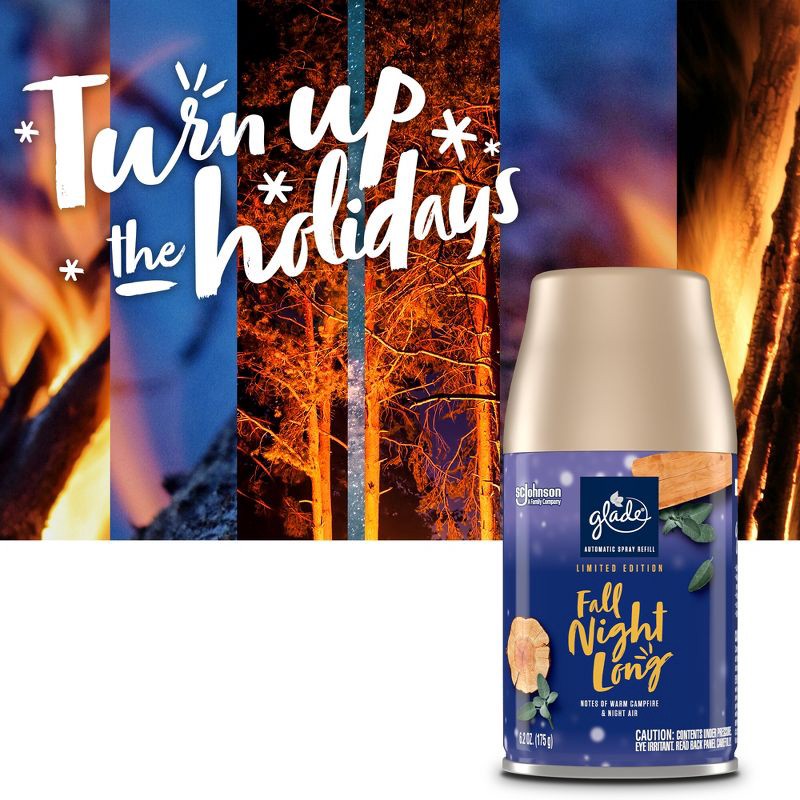 slide 12 of 16, Glade Automatic Spray Air Freshener - Fall Night Long - 6.2oz, 6.2 oz