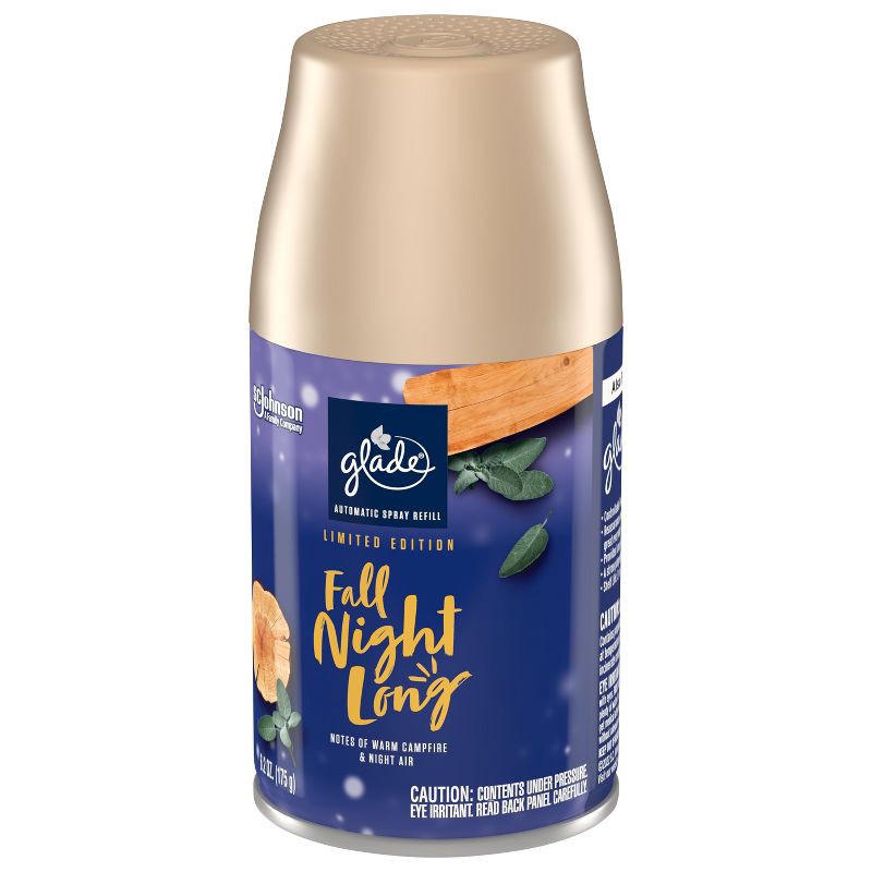 slide 15 of 16, Glade Automatic Spray Air Freshener - Fall Night Long - 6.2oz, 6.2 oz