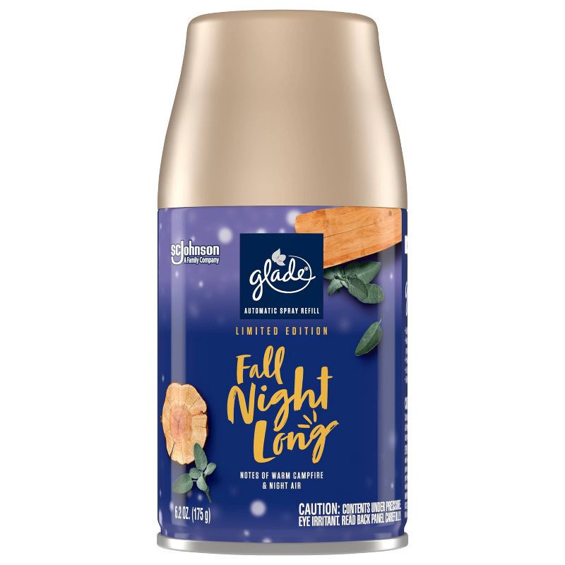 slide 2 of 12, Glade Automatic Spray Air Freshener - Fall Night Long - 6.2oz, 6.2 oz