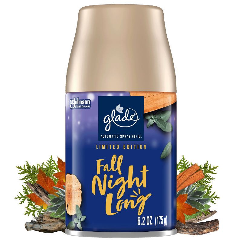 slide 1 of 16, Glade Automatic Spray Air Freshener - Fall Night Long - 6.2oz, 6.2 oz