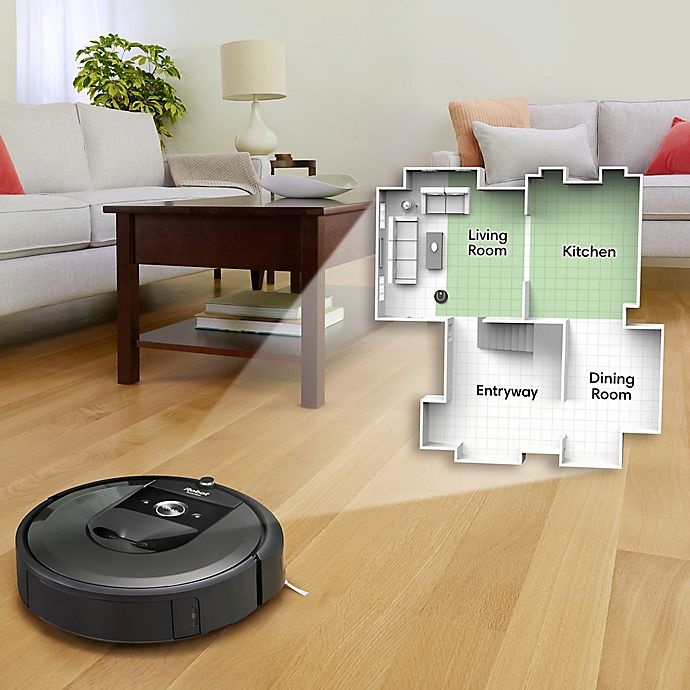 slide 3 of 10, iRobot Roomba i7 Wi-Fi Connected Robot Vacuum (7150), 1 ct