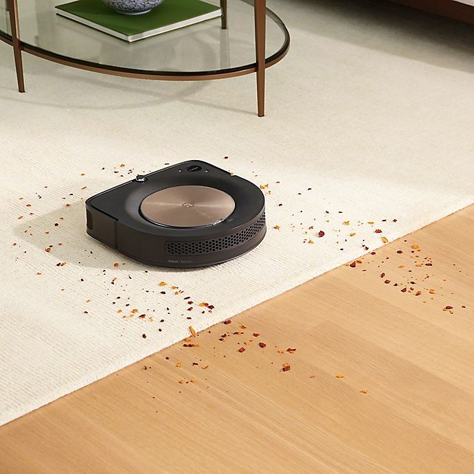 slide 9 of 11, iRobot Roomba s9+ 9550 Wi-Fi Connected Robot Vacuum with Automatic Dirt Disposal, 1 ct