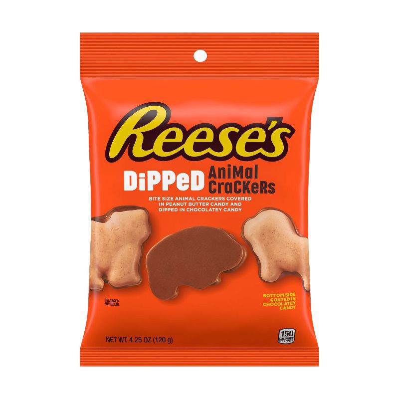 slide 2 of 9, Reese's Dipped Animal Crackers - 4.25oz, 4.25 oz