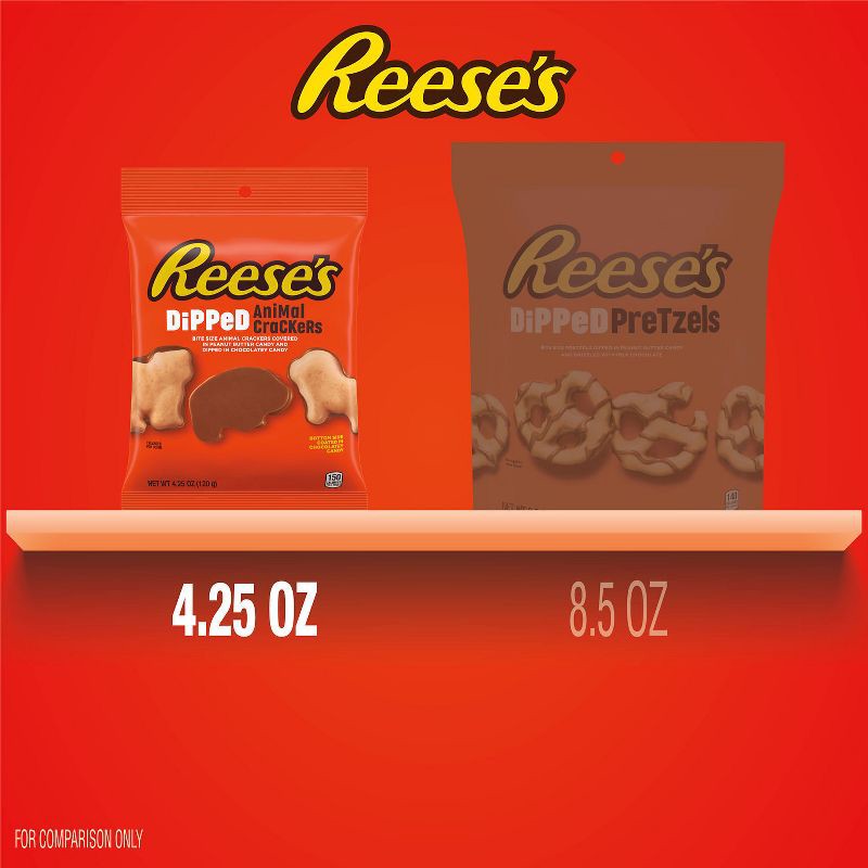 slide 7 of 9, Reese's Dipped Animal Crackers - 4.25oz, 4.25 oz