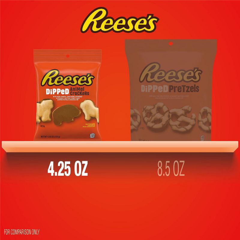 slide 9 of 9, Reese's Dipped Animal Crackers - 4.25oz, 4.25 oz