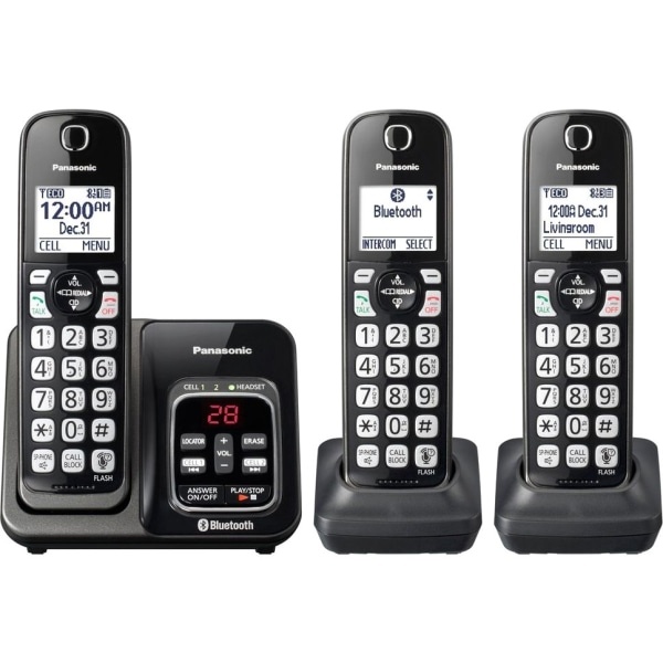 slide 5 of 10, Panasonic Kx-Tgd563M Dect 6.0 Plus Expandable Digital Cordless Phone System, 1 ct