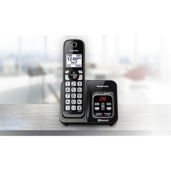 slide 6 of 10, Panasonic Kx-Tgd563M Dect 6.0 Plus Expandable Digital Cordless Phone System, 1 ct