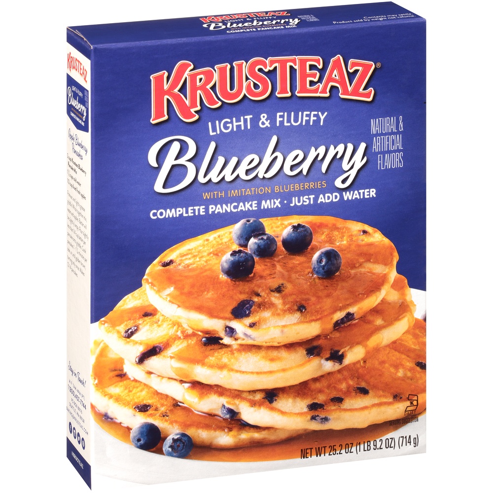 slide 2 of 8, Krusteaz Pancake Mix Blueberry, 