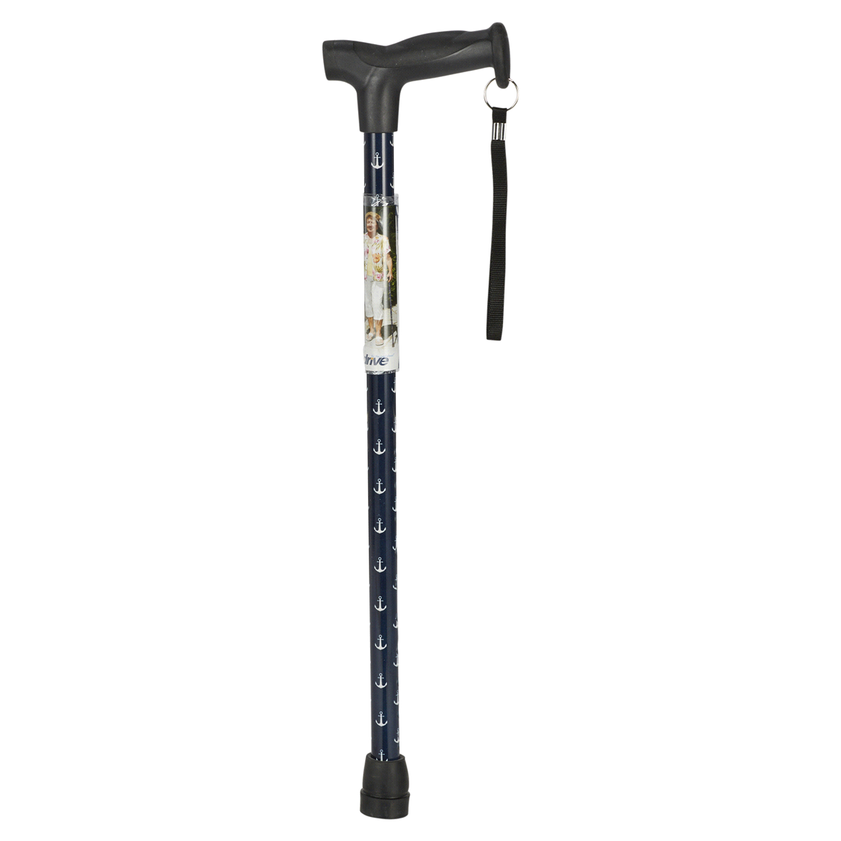 slide 1 of 29, Drive Medical Cane Anchor T-Handle Ergonomic, 1 ct