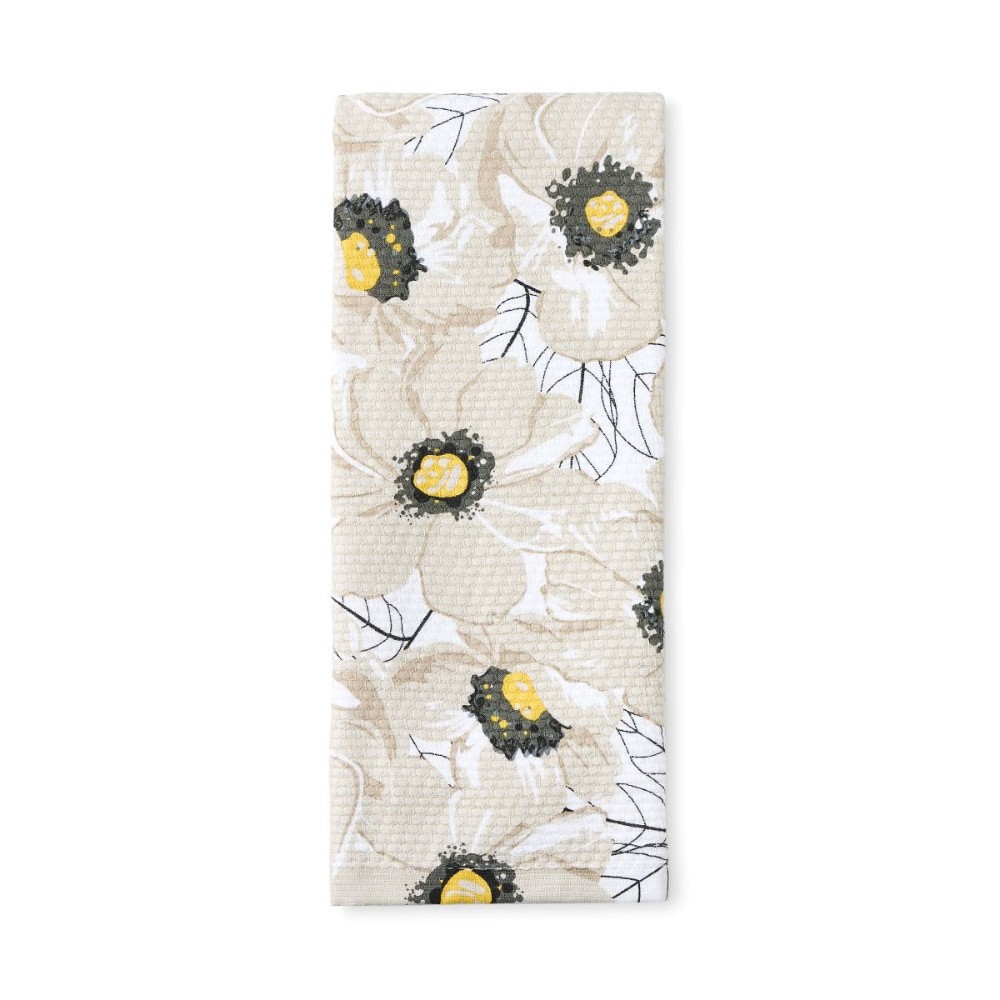 slide 1 of 1, Kitchenaid Gardenia Printed Single Kitchen Towel, 1 ct