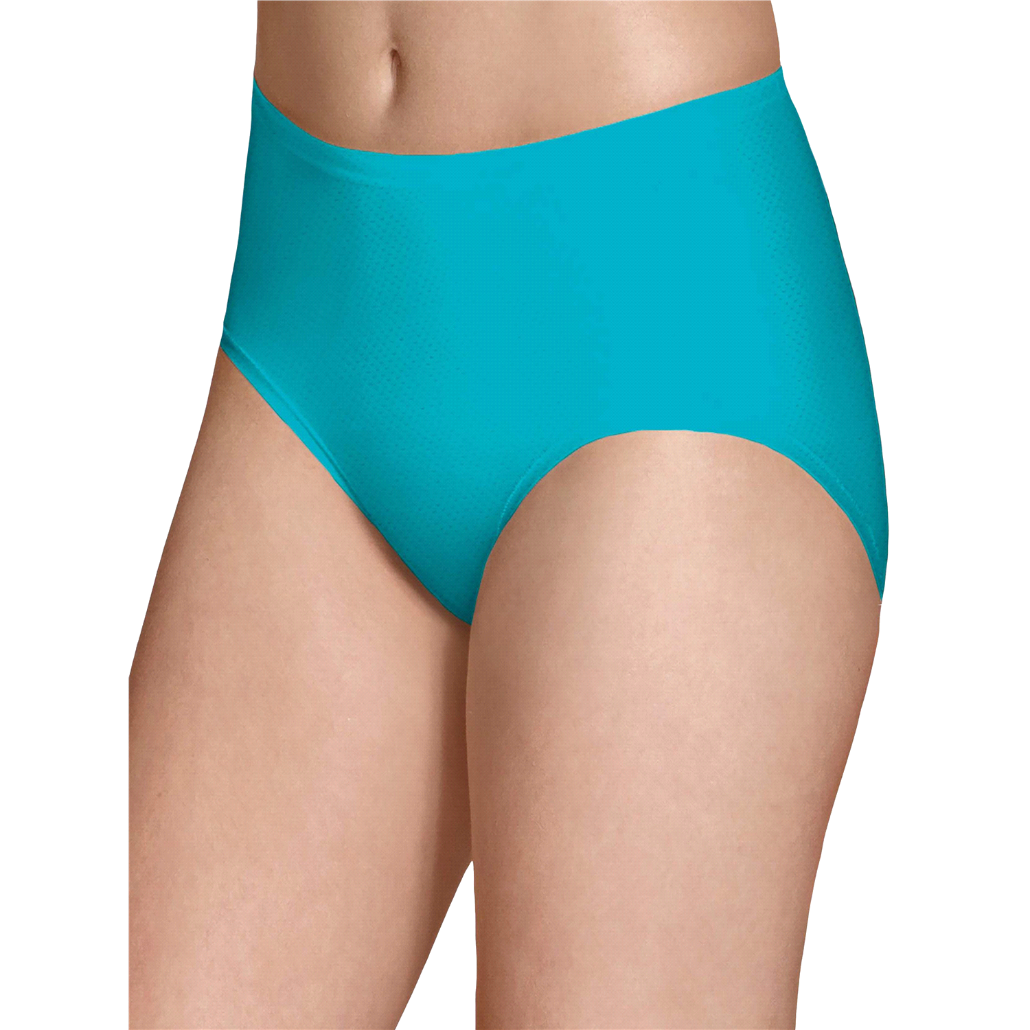 slide 2 of 4, Fruit of the Loom Women's Breathable Micro-Mesh Low Rise Brief, Size: 7, 6 ct