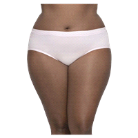 slide 7 of 13, Fruit of the Loom Women's Plus Fit for Me Breathable Cotton-Mesh Brief Underwear, Size: 13, 6 ct