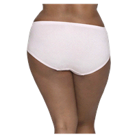 slide 6 of 13, Fruit of the Loom Women's Plus Fit for Me Breathable Cotton-Mesh Brief Underwear, Size: 13, 6 ct