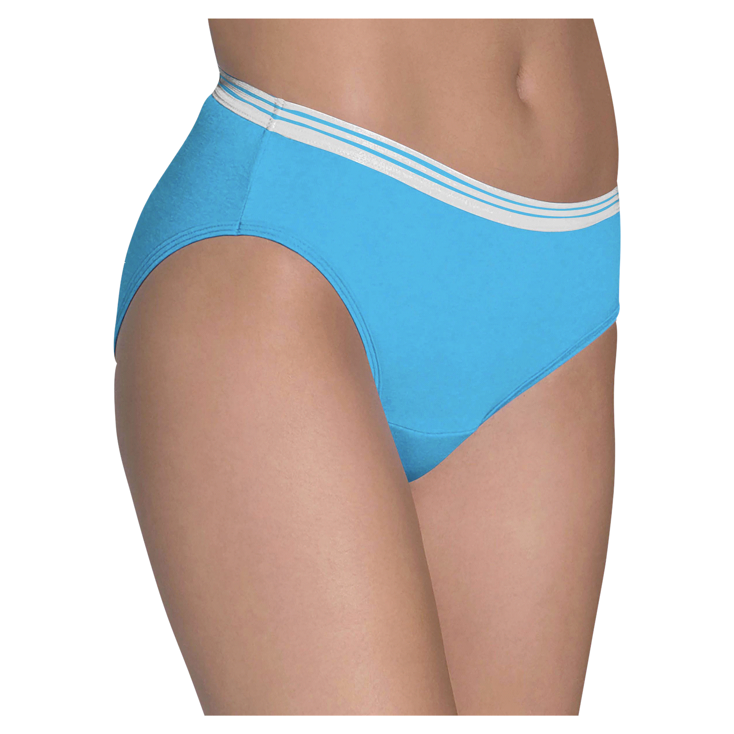 slide 2 of 4, Fruit of the Loom Women's Assorted Heather Bikini Panty, Size: 8, 6 ct