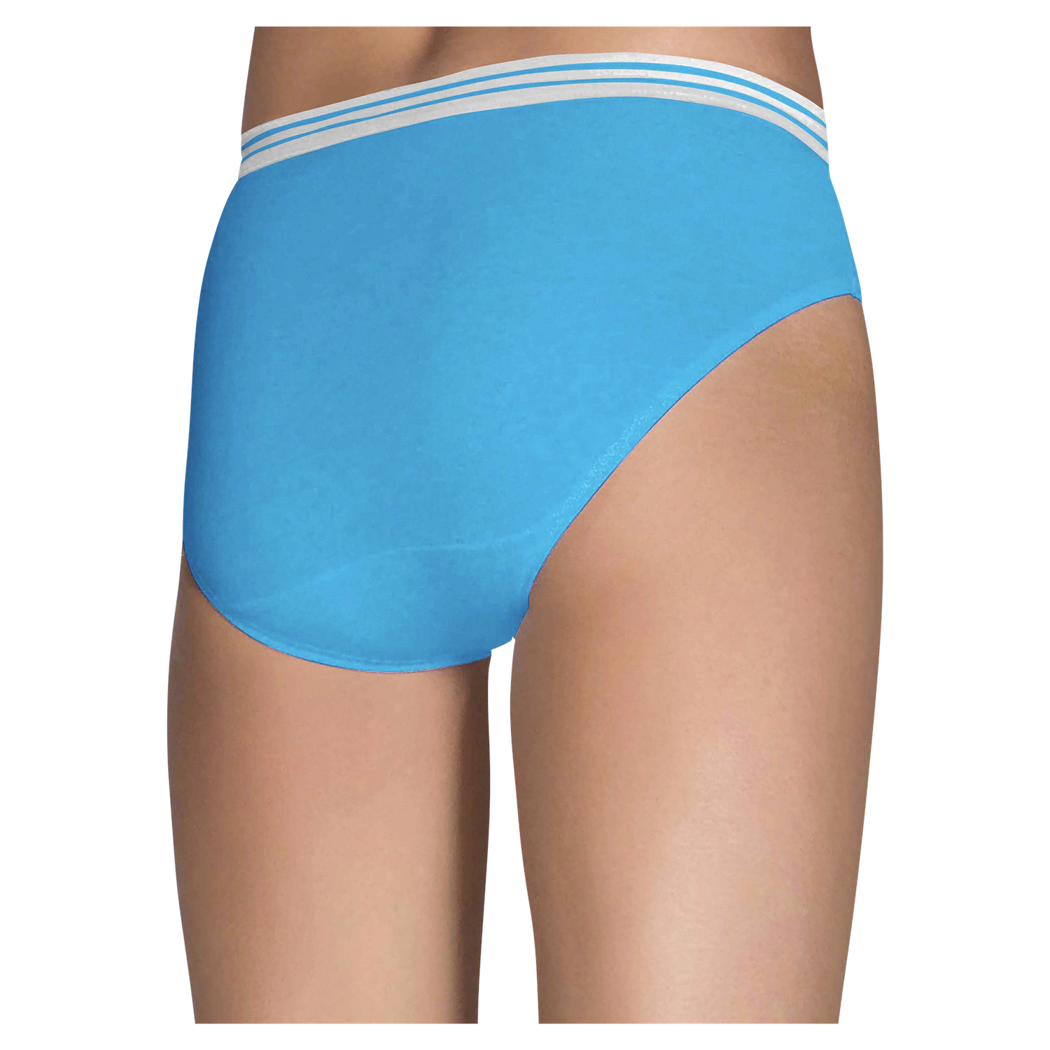 slide 3 of 4, Fruit of the Loom Women's Assorted Heather Bikini Panty, Size: 8, 6 ct