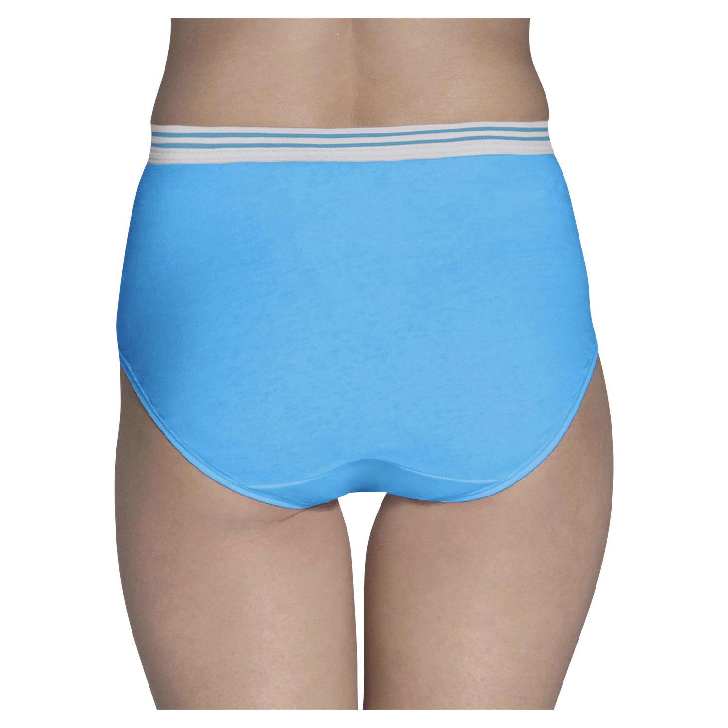 slide 3 of 4, Fruit of the Loom Women's Assorted Heather Brief Underwear, Size: 6, 6 ct