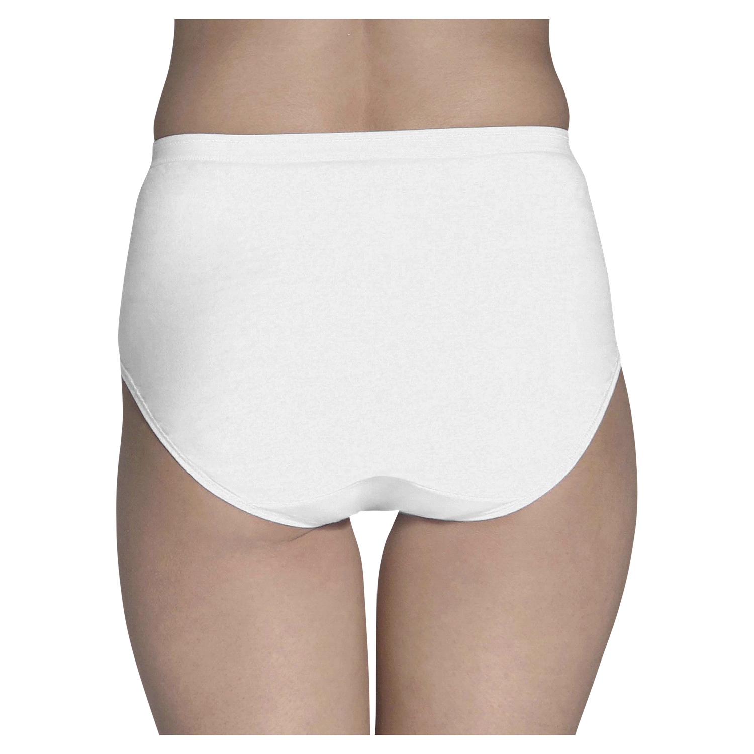 slide 3 of 4, Fruit of the Loom FOL 6PK COTTON BRIEF 6DBRIW2 WHITE 6, 6 ct