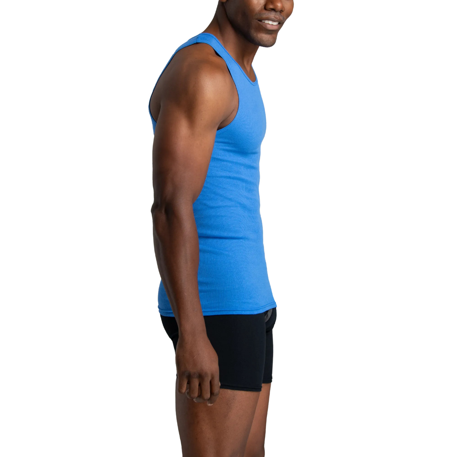 slide 3 of 4, Fruit of the Loom Fol 5pk Classic A-Shirt 5p260tg Black/grey L, 5 ct