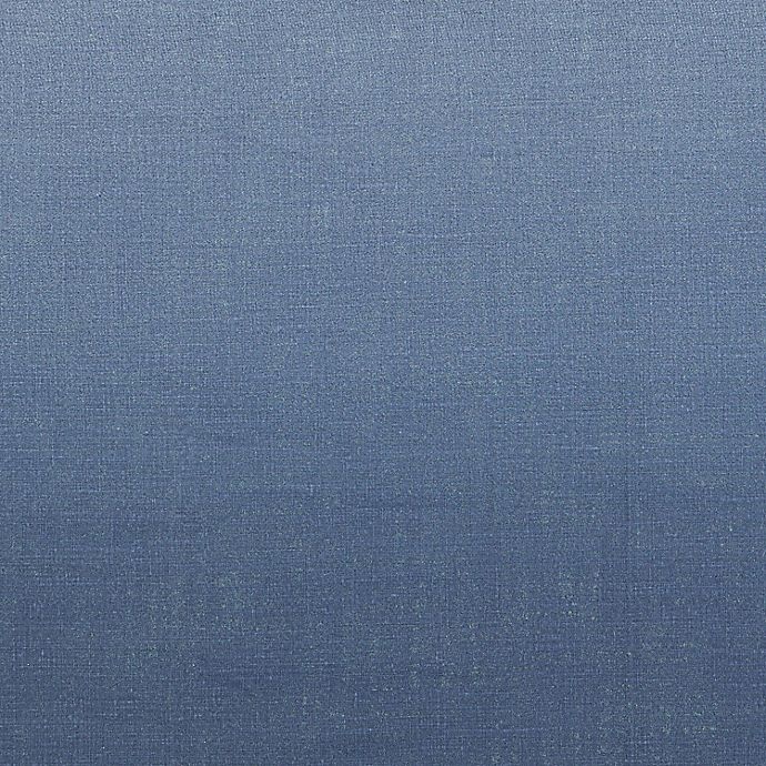 slide 4 of 4, Vue Signature Arashi Rod Pocket Window Curtain Panel - Indigo, 84 in