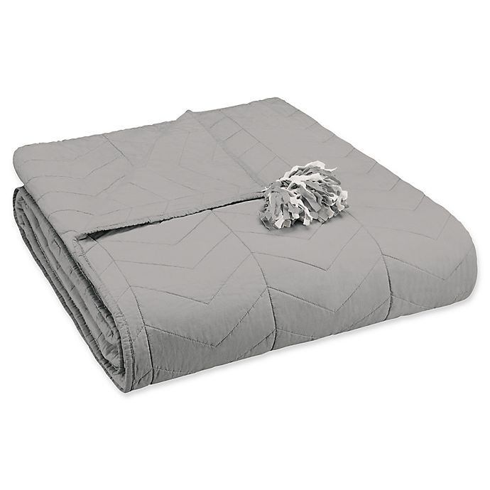 slide 2 of 4, Marble Hill Nadia Queen Quilt Set - Grey, 3 ct