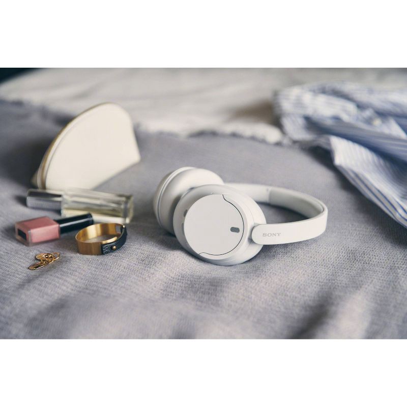 slide 3 of 8, Sony WHCH720N Bluetooth Wireless Noise-Canceling Headphones - White, 1 ct