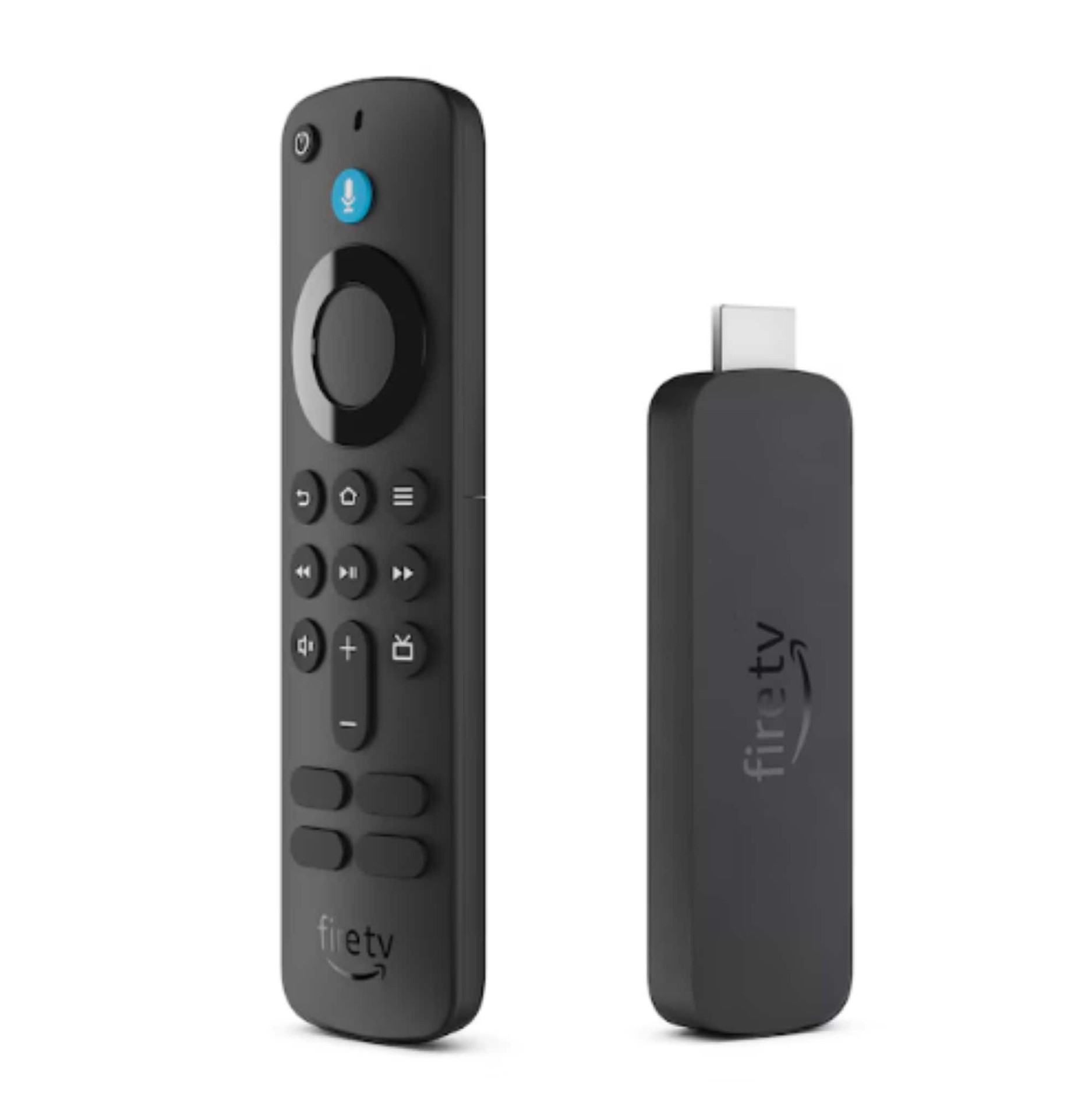 slide 1 of 5, Amazon Fire TV Stick HD (newest model), free & live TV, Alexa Voice Remote, powered by the TV, effortless setup, 1 ct