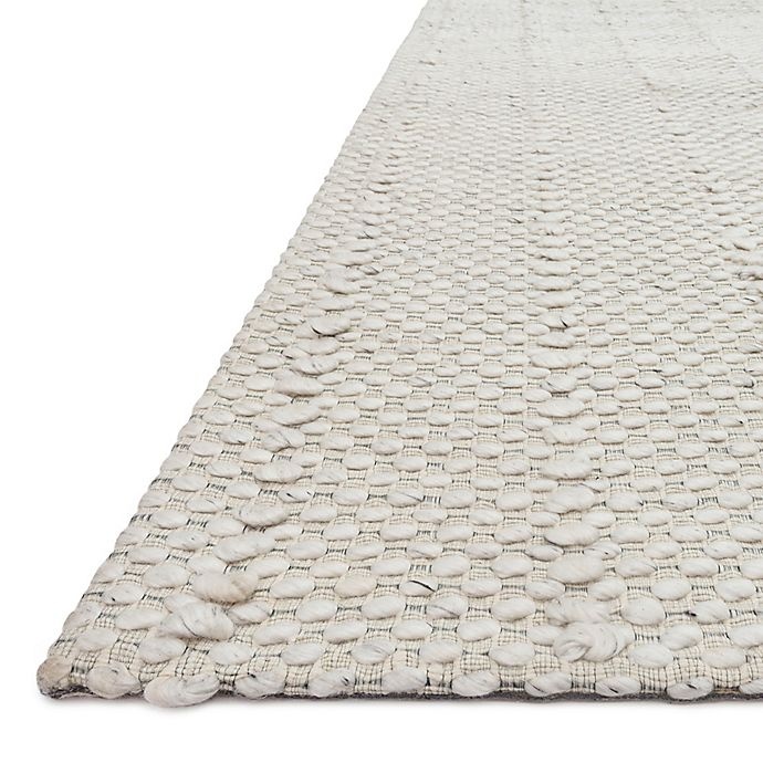 slide 2 of 2, Magnolia Home by Joanna Gaines Elliston 2'3 x 3'9 Hand Woven Accent Rug - Bone, 1 ct