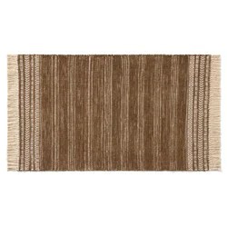 Loloi Solene Stripe Scatter Rug, 30 In X 45 In, Brown