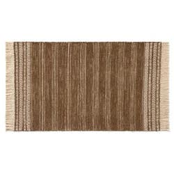 Loloi Solene Stripe Scatter Rug, 30 In X 45 In, Brown