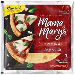 Mama Mary's Original Pizza Crusts, 3 Count, 12 oz