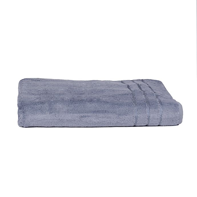 slide 1 of 5, Cariloha Viscose Blend Bath Sheet - Blue, 1 ct