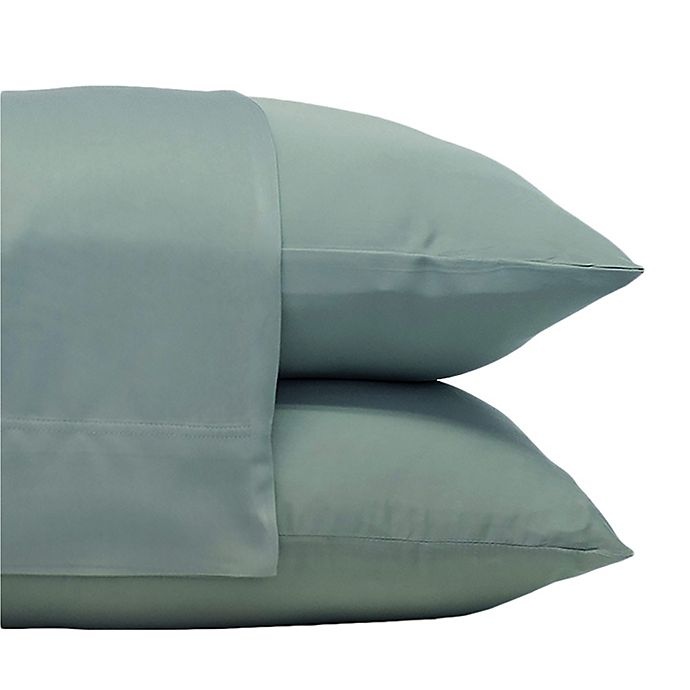 slide 3 of 3, Cariloha Resort 400-Thread-Count Viscose Made From Bamboo King Sheet Set - Aqua, 1 ct