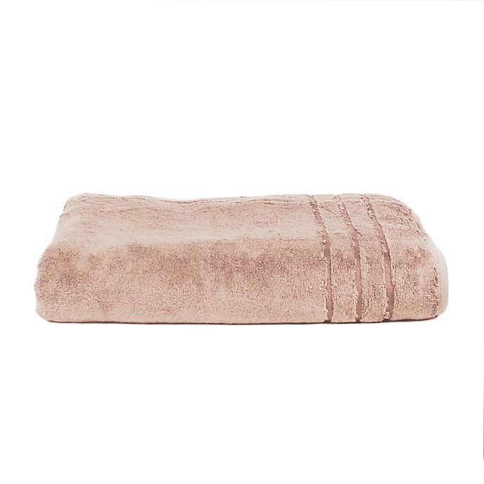 slide 1 of 5, Cariloha Turkish Cotton/Viscose Blend Bath Sheet - Blush, 1 ct