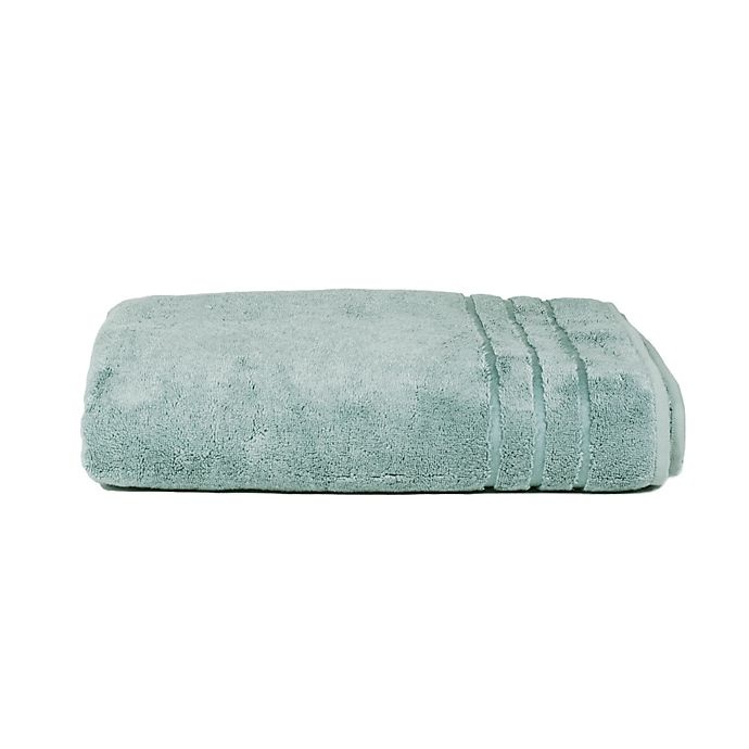 slide 1 of 4, Cariloha Turkish Cotton/Viscose Blend Bath Towel - Ocean/Mist, 1 ct