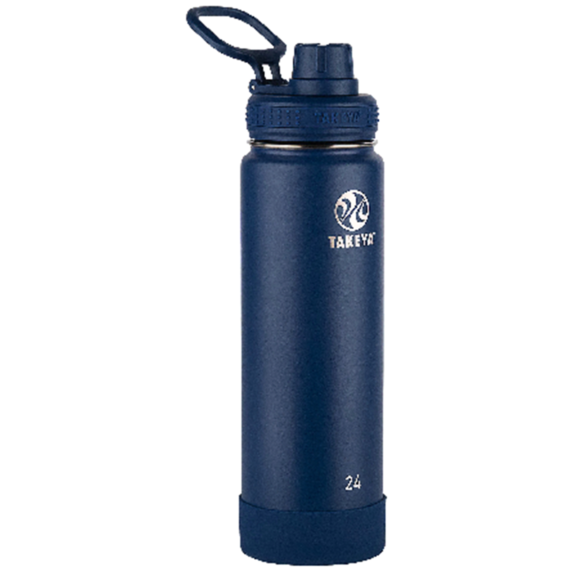 slide 1 of 1, Takeya Actives Insulated Stainless Steel Water Bottle w/ Spout Lid., 24 oz
