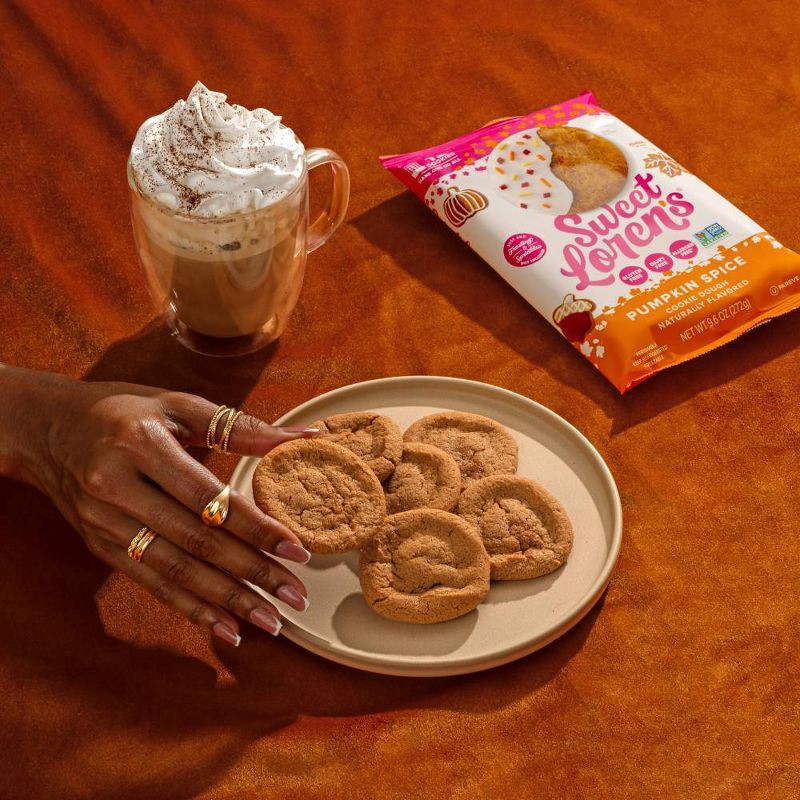 slide 7 of 7, Sweet Loren's Gluten Free Vegan Pumpkin Spice Cookie Dough - 9.6oz/12ct, 12 ct; 9.6 oz
