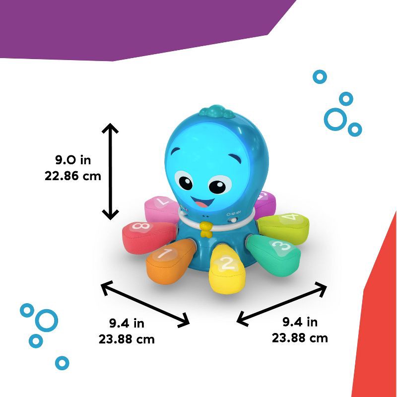 slide 8 of 11, Baby Einstein Go Opus Go 4-in-1 Crawl and Chase Baby Learning Toy, 1 ct