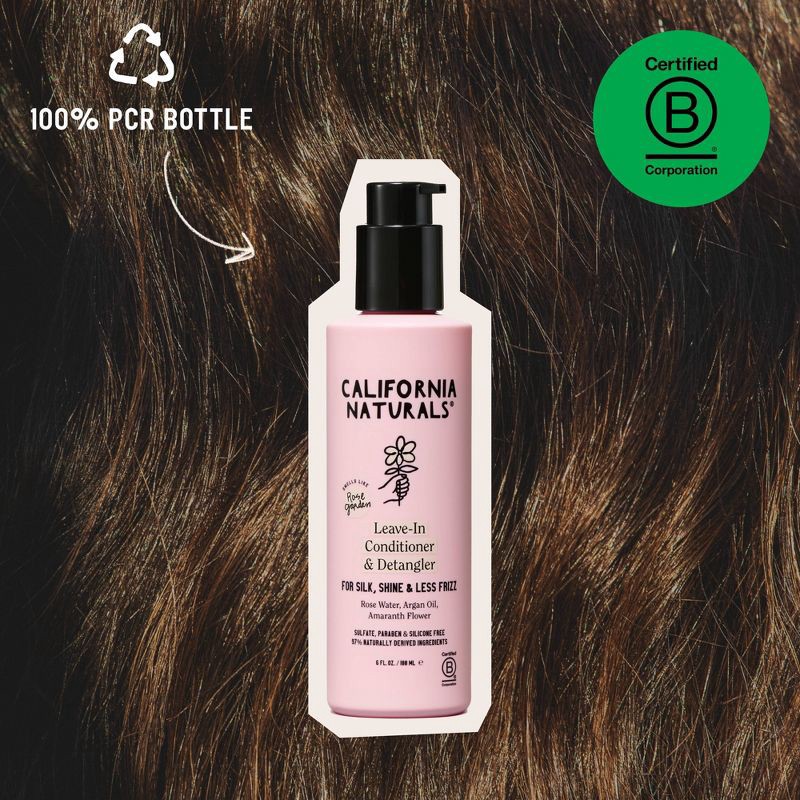 slide 5 of 9, California Naturals Leave-In Conditioner & Detangler - 6 fl oz, 6 fl oz