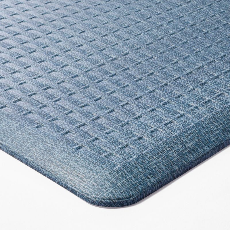 slide 3 of 5, 20" x 36" Elite Thick Comfort Mat Elite Blue - Figmint™: Stain-Resistant Kitchen Floor Mat, Indoor Use, 1 ct
