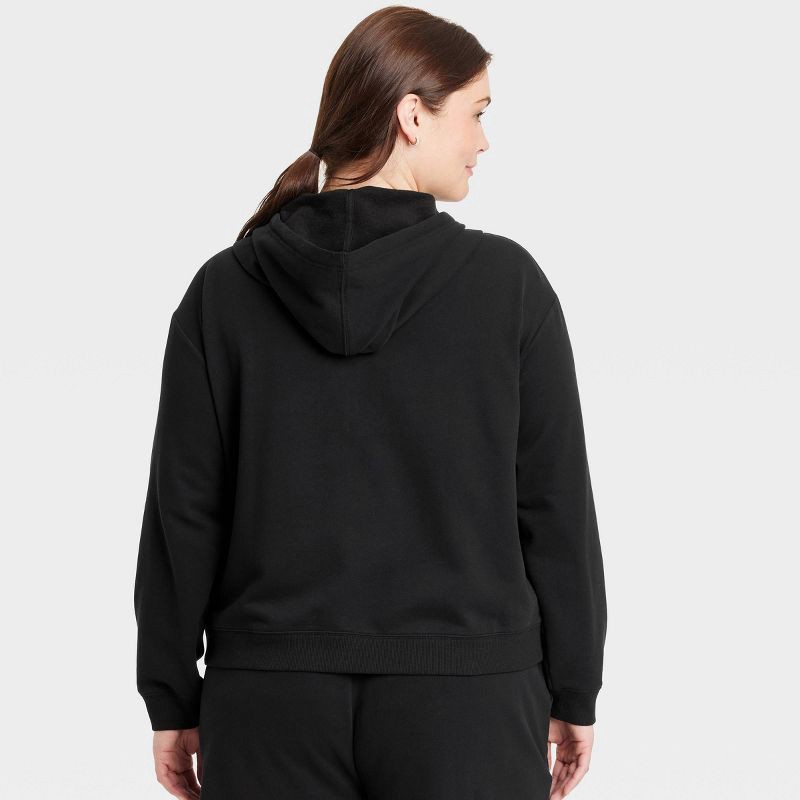 slide 9 of 14, Round Pearl Hoop Earrings - A New Day™ Gold: Nickel-Free Metal, Zinc, Post Closure, 0.8" Length, 0.59" Width, Pearl Stone, 1 ct