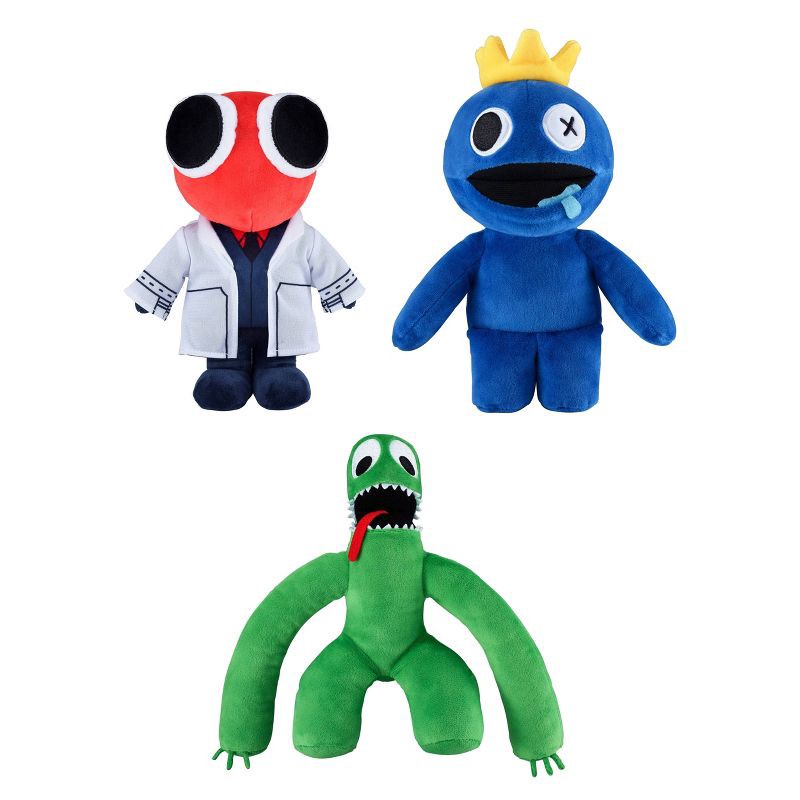 slide 11 of 14, Rainbow Friends 8" Plush Set - 3pk, 3 ct