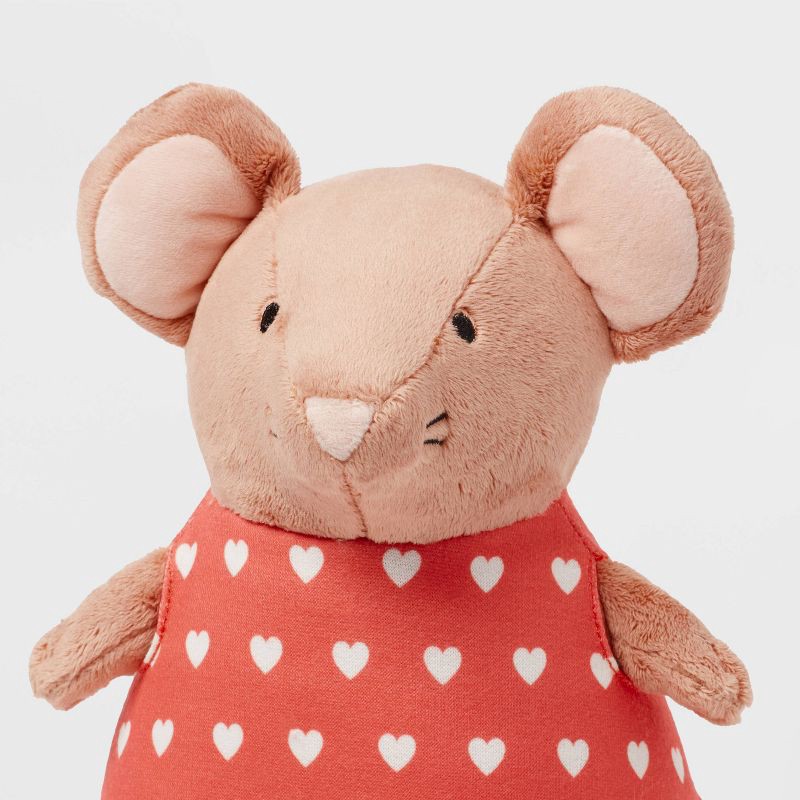slide 3 of 3, Kids' Mini Plush Figural Pillow Mouse - Pillowfort™, 1 ct